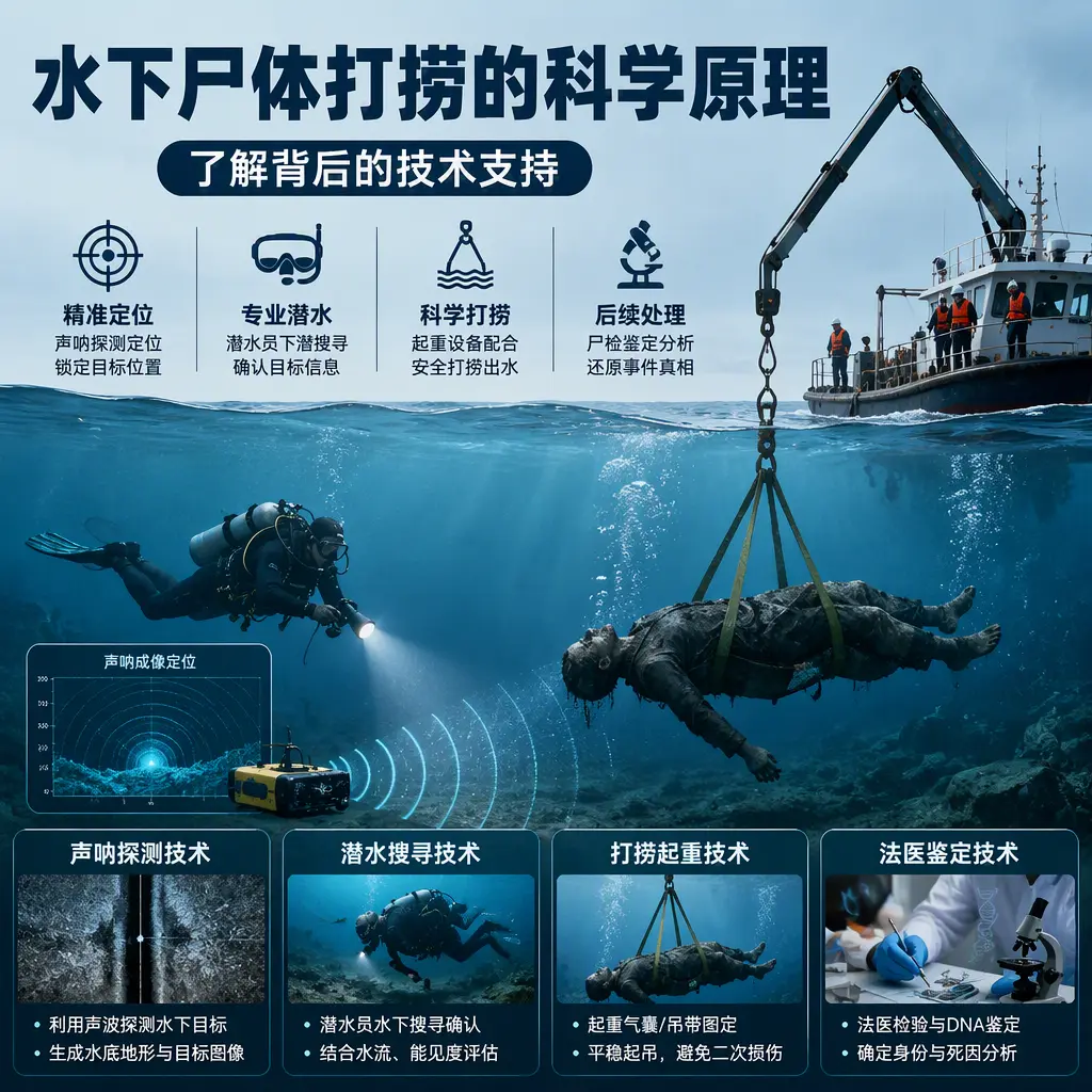 惠阳水下尸体打捞的科学原理,了解背后的技术支持
