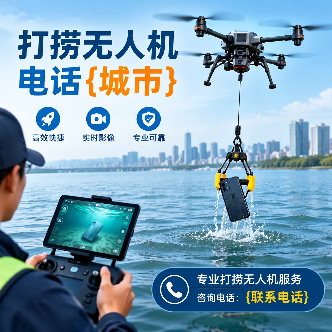 打捞无人机电话惠阳